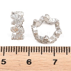 Schmetterlingsperlen aus Messing&nbsp;KK-B186-09P