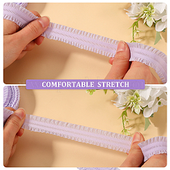 Эластичный шнур из полиэстера с рюшами&nbsp;EW-WH0015-02F