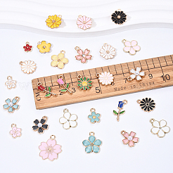 28 стиль подвесок из эмали из сплава&nbsp;ENAM-YW0004-84