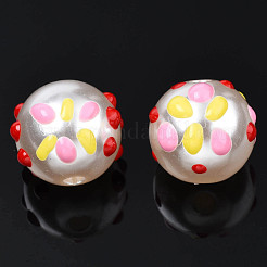 Абс пластиковые жемчужные бисера KY-N015-103