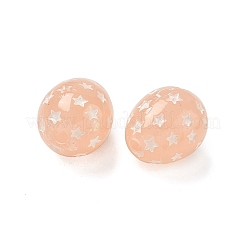 Прозрачные бусины из смолы&nbsp;RESI-D312-06A-03