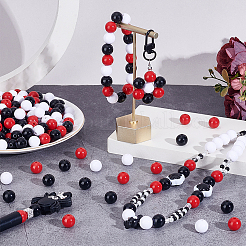 3 стиль непрозрачных акриловых бусин&nbsp;OACR-PH0004-49