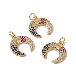 Латунные подвески из микро-паве&nbsp;KK-G439-34G