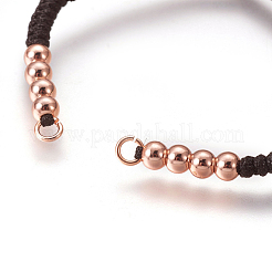 Fabrication de bracelets de perles tressées en nylon&nbsp;BJEW-F360-FRG05
