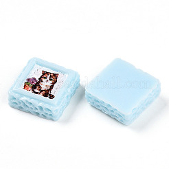 Непрозрачная смола декодирует кабошоны RESI-N039-130C