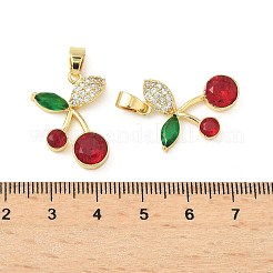 Латунные микро проложить кубического циркония подвески&nbsp;KK-S529-01G