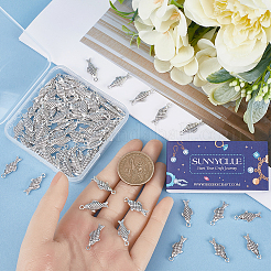 100 шт. Подвески из сплава в тибетском стиле&nbsp;TIBE-SC0009-31