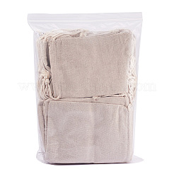 Drawstring мешки хлопка упаковка мешочки ABAG-PH0002-17