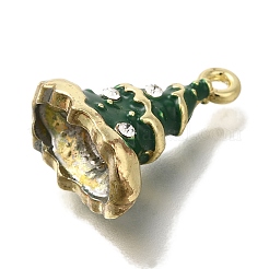 Новогодняя тема сплава эмали подвески ENAM-B025-01E-02G