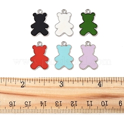 36 шт. Подвески из сплава с эмалью ENAM-FS0002-88P