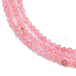 Природного кварца клубники нитей бисера G-C181-B01-01