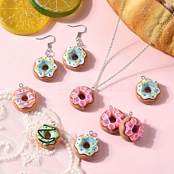 Подвески из непрозрачной смолы 10 шт.&nbsp;CRES-YW0001-45