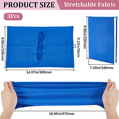 3 Buchumschläge aus elastischem Stoff&nbsp;DIY-CP0007-42B