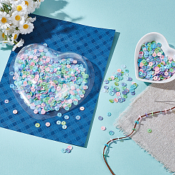 5 набор 5-х цветных непрозрачных акриловых бусин с УФ-покрытием&nbsp;FIND-GA0006-55