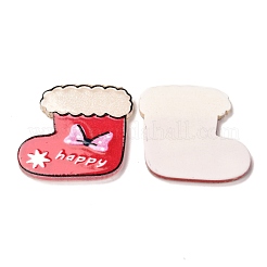Acryl Cabochons mit Weihnachtsmotiven&nbsp;MACR-P021-C05