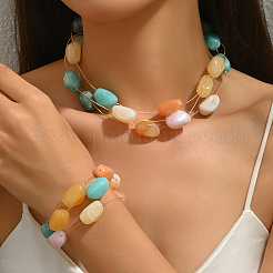 Комплекты из бусин из смолы&nbsp;DT3464