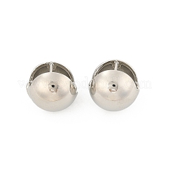 Латунь обруч серьги для женщин&nbsp;LS-EJEW-U041-03P