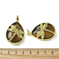 Природных тигровый глаз подвески&nbsp;G-G900-01G-07