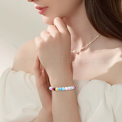 720шт 24 цвета непрозрачные акриловые бусины&nbsp;MACR-PA0001-39