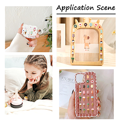 Кабошоны из непрозрачной смолы в 54 стилях&nbsp;CRES-SW0001-01