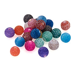 300pcs 15 Farben natürliche Knisternachatperlen&nbsp;G-TA0001-26