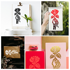 Трафареты для штампов из нержавеющей стали DIY-WH0242-219