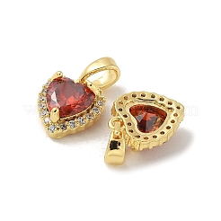 Подвески из латуни с микропаве из циркония&nbsp;KK-R210-20G