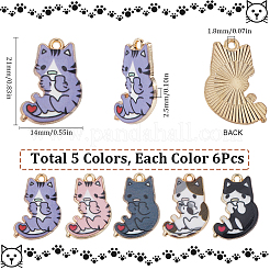 Подвески из сплава с покрытием в стойку&nbsp;FIND-SC0009-92