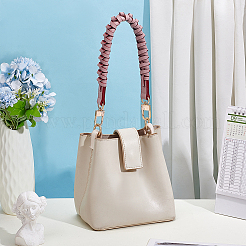 Плетеные ручки для сумок из искусственной кожи&nbsp;FIND-WH0366-146KCG