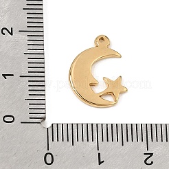 Anhänger aus Edelstahl 304 mit roter Emaille&nbsp;SA-CBAFCDF-01G