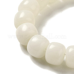 Bracelets de perles de jade blanc naturel&nbsp;BJEW-B080-35