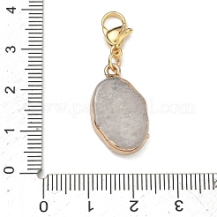 Decorazioni di pendente naturale della pietra preziosa&nbsp;HJEW-PH01916-01