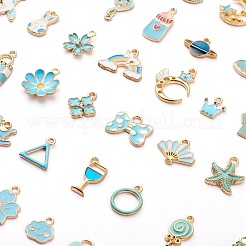 Подвески из эмали и сплава&nbsp;ENAM-YW0001-19