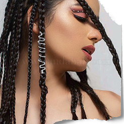 6 шт. 3 стиля манжеты из сплава для волос OHAR-SC0001-11B