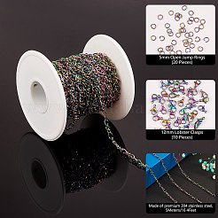 Kit de fabricación de conjunto de joyería de cadena de diy&nbsp;STAS-SZ0002-30