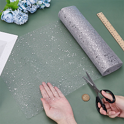 1 рулон полиэстеровой декоративной марли&nbsp;DIY-BC0016-02A