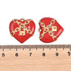 Pendentifs en acier inoxydable 304 émaillés&nbsp;STAS-K293-22G-01