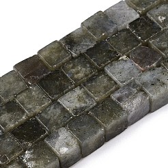 Природные лабрадорита бисер нитей G-T139-8x8-19A