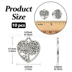 Сплавочные подвески тибетского стиля TIBEP-YW0001-67