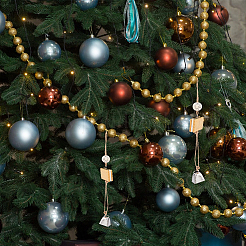 40 шт. 2 цвета железные подвески IFIN-FH0001-84