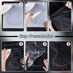 Rhinestone de vidrio hotfix&nbsp;DIY-WH0349-388C