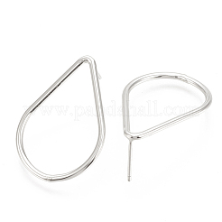 Латунь серьги&nbsp;KK-T029-08P