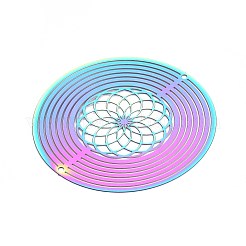 Ветряная вертушка с вращающимся подвесным механизмом из нержавеющей стали 201 (3d).&nbsp;STAS-T064-92