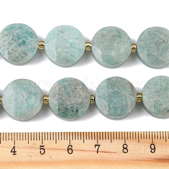 Природных амазонит бисер нитей G-C116-A158-03