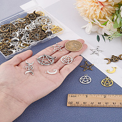 70шт 10 стиля подвески из сплава в тибетском стиле&nbsp;FIND-LP0001-57