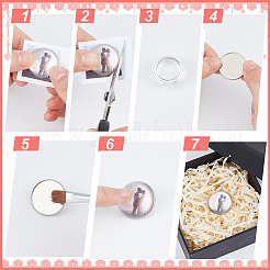 Broschennadeln aus Edelstahl 304 und Edelstahl 201&nbsp;DIY-DR0002-06