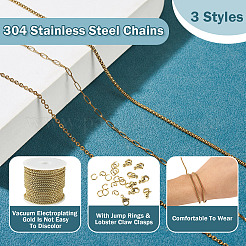 Catene in acciaio inossidabile 304 da 12 m e 3 stili&nbsp;CHS-TA0001-62