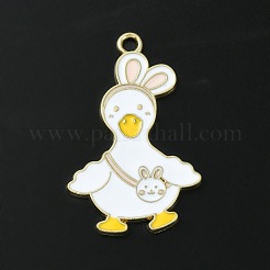 Подвески из эмалевого сплава легкого золота&nbsp;ENAM-C013-01D