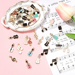 40шт 20 стиля подвески из сплава с эмалью&nbsp;ENAM-YW0005-94