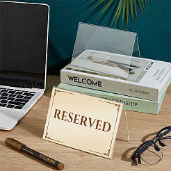 Пластиковая подставка для таблички с именем&nbsp;AJEW-WH0348-865B